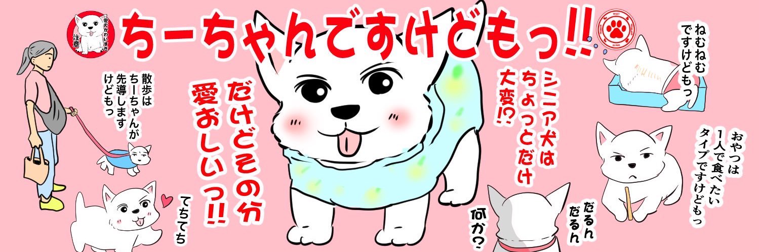 ちーちゃんですけどもっ第3巻発売中です❗️'s banner