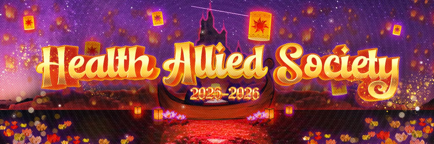 UST SHS Health Allied Society's banner