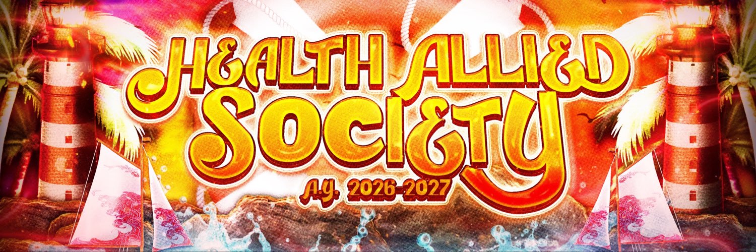 UST SHS Health Allied Society's banner