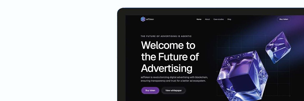 AdChain's banner
