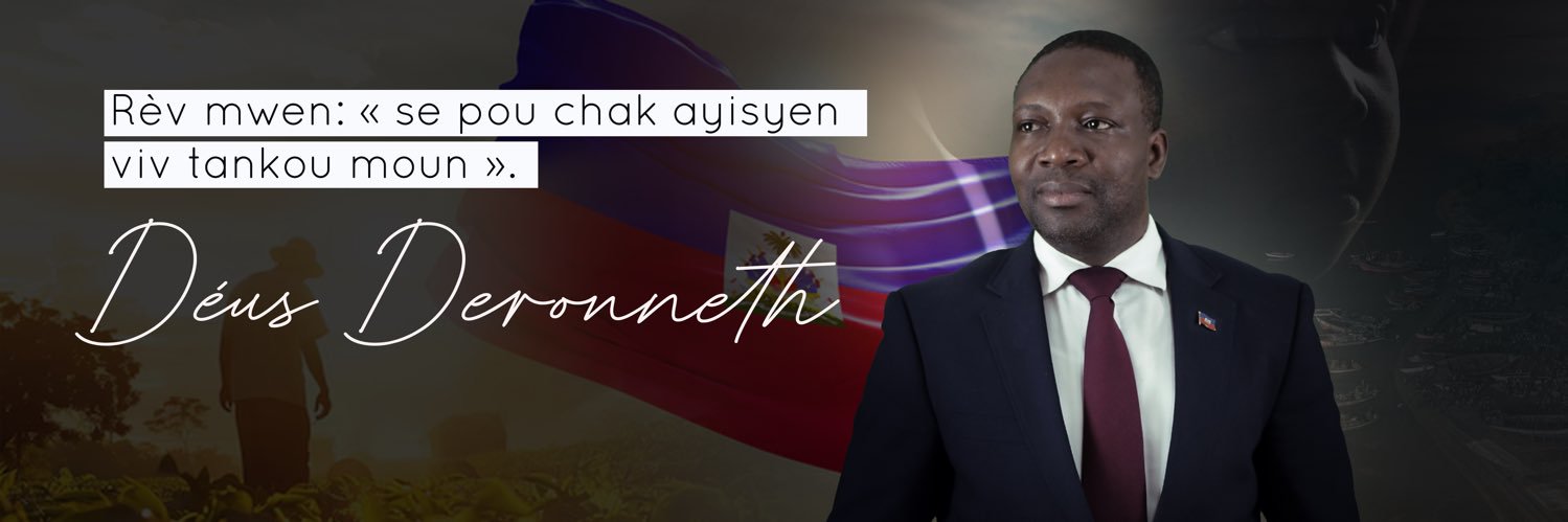 Deus Deronneth, Ph.D.'s banner