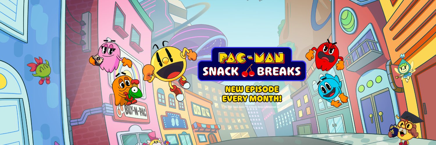PAC-MAN's banner