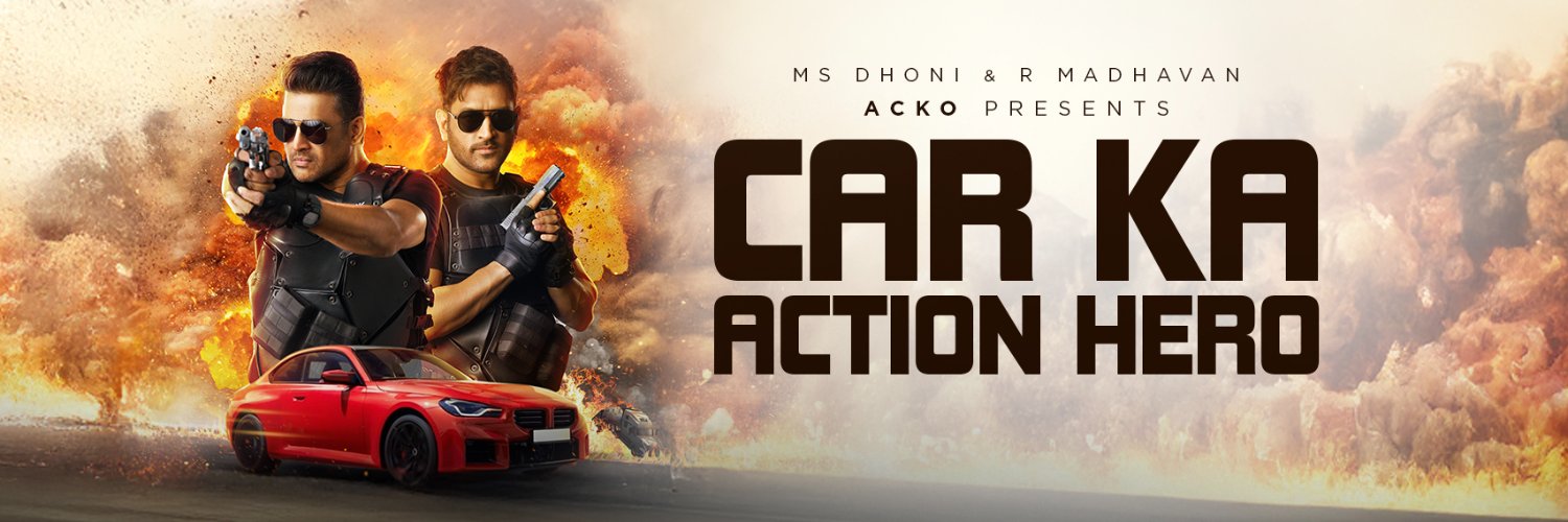 ACKO's banner
