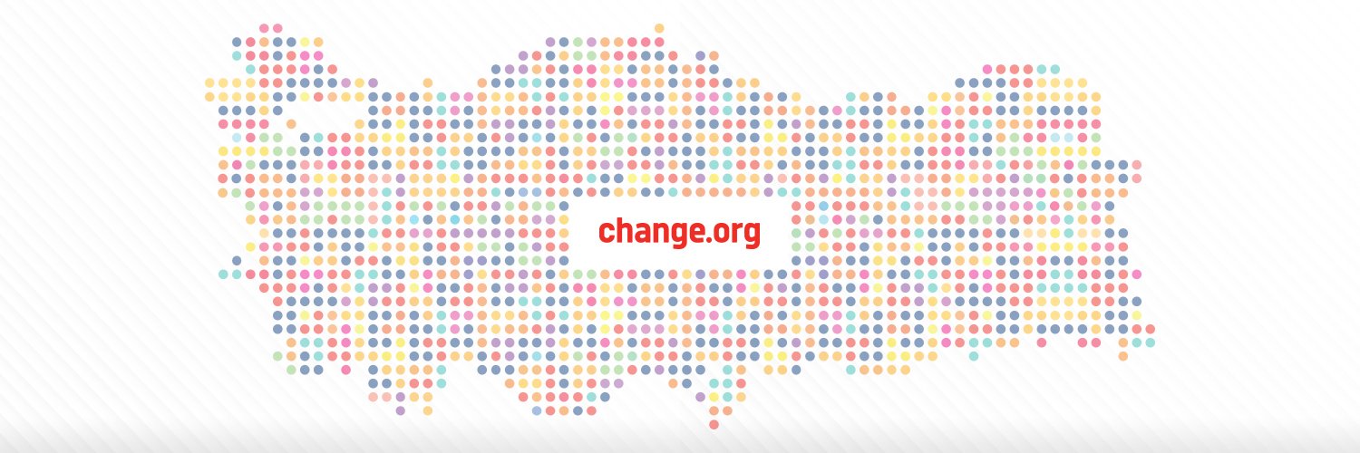 Change.org Türkiye's banner