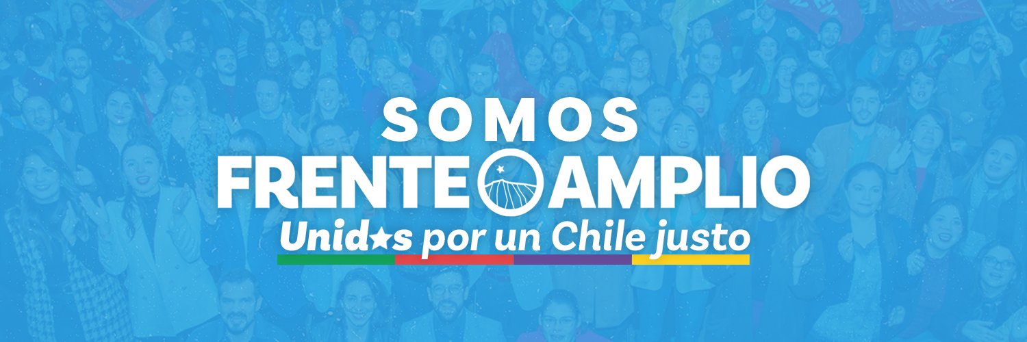 Frente Amplio Chile's banner