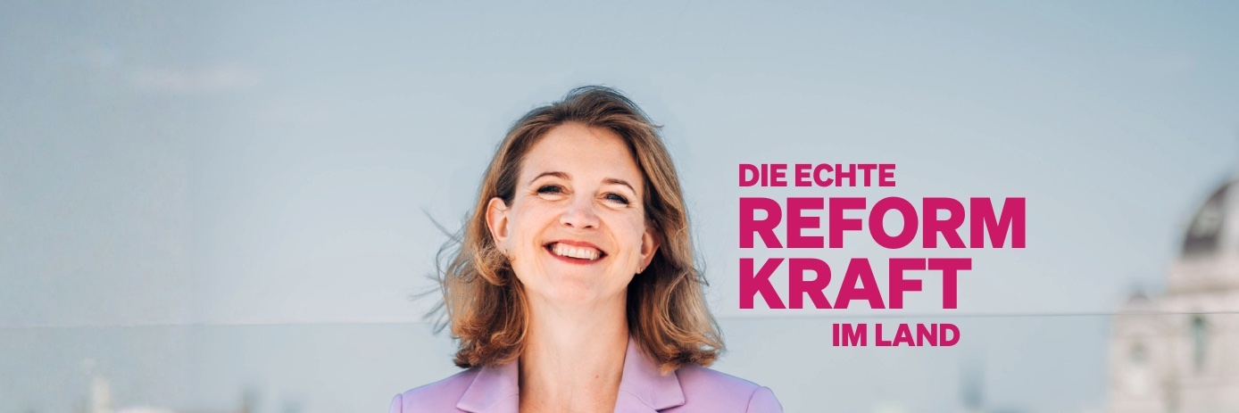 NEOS - Die Reformkraft's banner