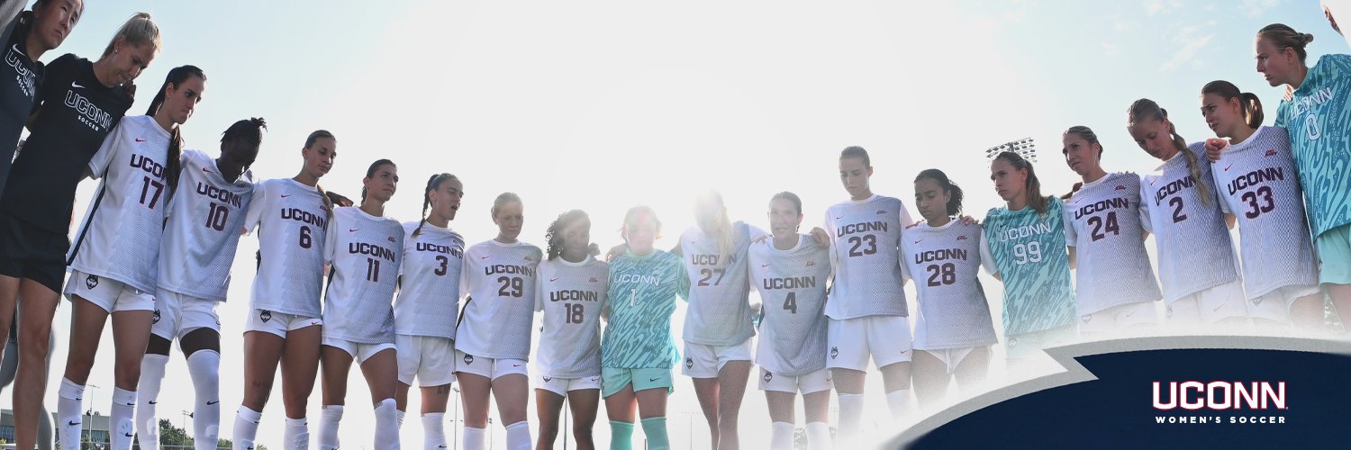 UConn Women's Soccer's banner