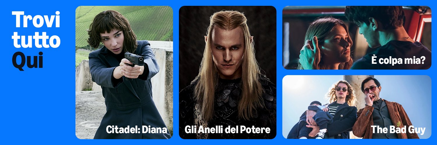 Prime Video Italia's banner