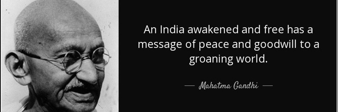 India Awakened's banner