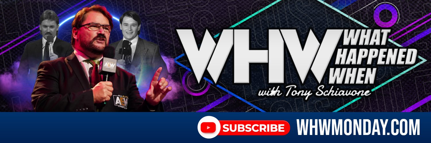 What Happened When with Tony Schiavone's banner