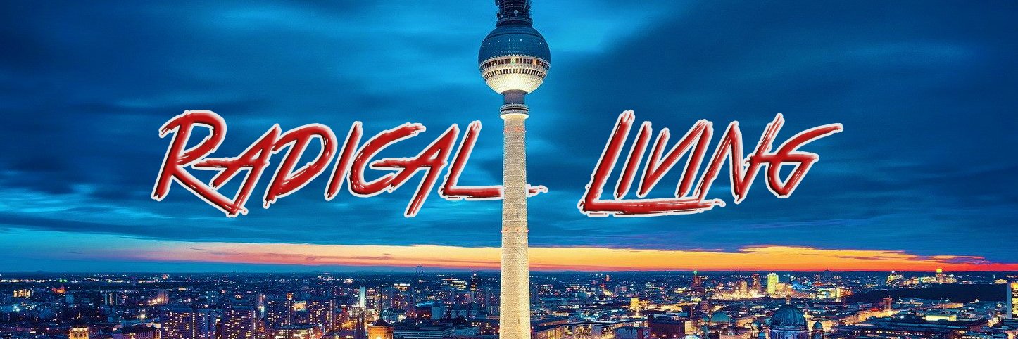 Radical Living's banner