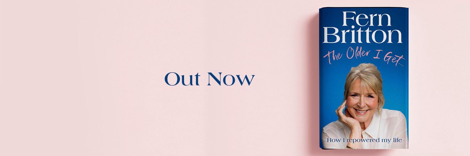 Fern Britton 💙No tick but the real deal's banner