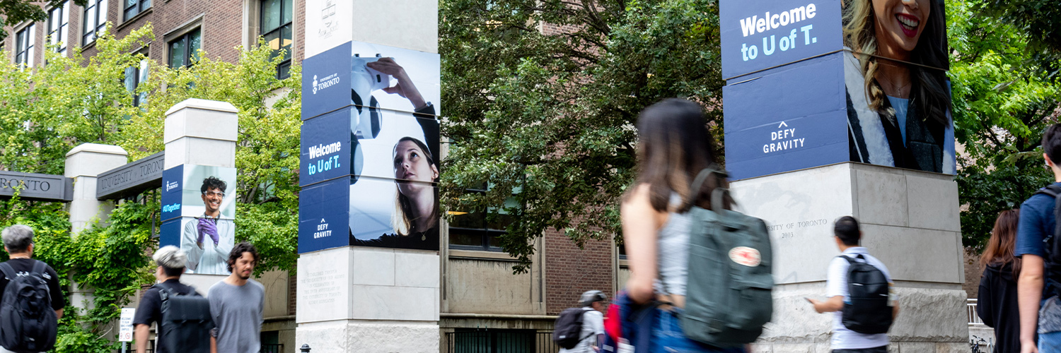 University of Toronto's banner