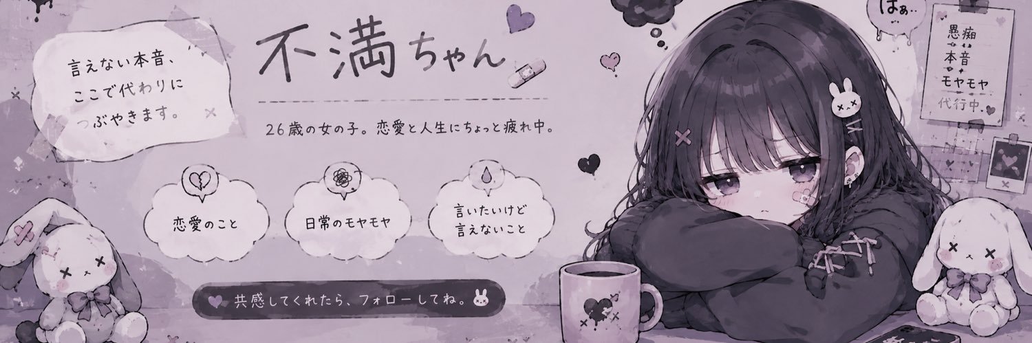 不満ちゃん's banner