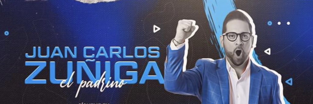 Juan Carlos Zúñiga's banner