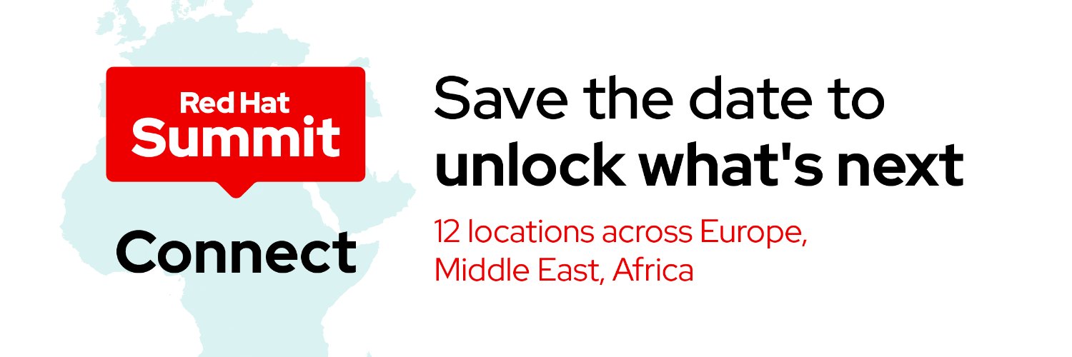 Red Hat EMEA's banner