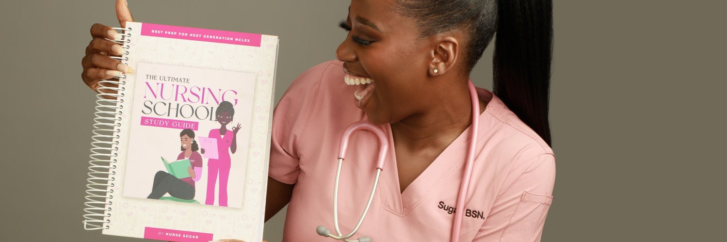 Sugar BSN, RN's banner