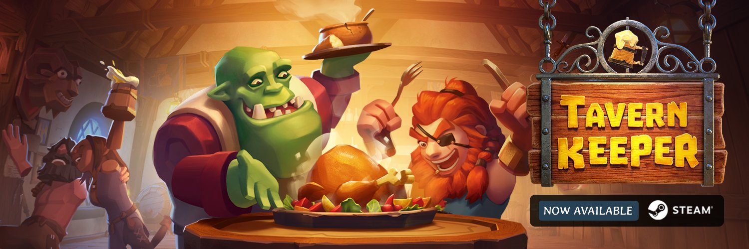 Tavern Keeper 🍻 - OUT NOW in Early Access's banner