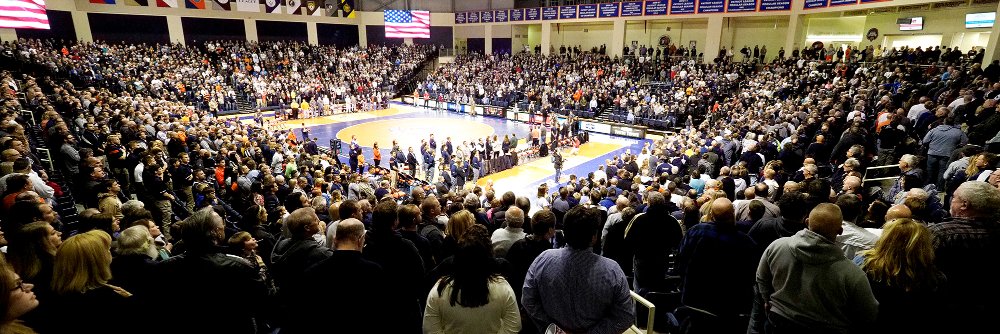 Bucknell Wrestling's banner