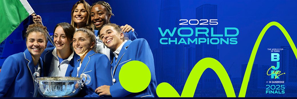 Billie Jean King Cup's banner