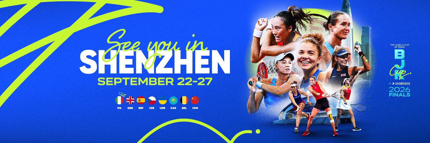 Billie Jean King Cup's banner