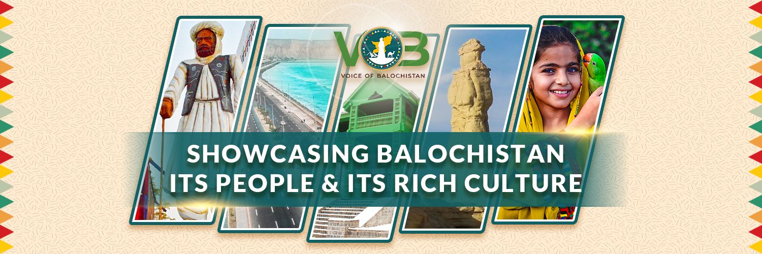 Voice of Balochistan's banner