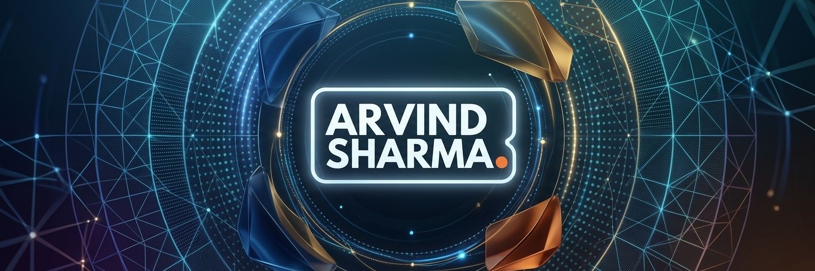 Arvind Sharma's banner