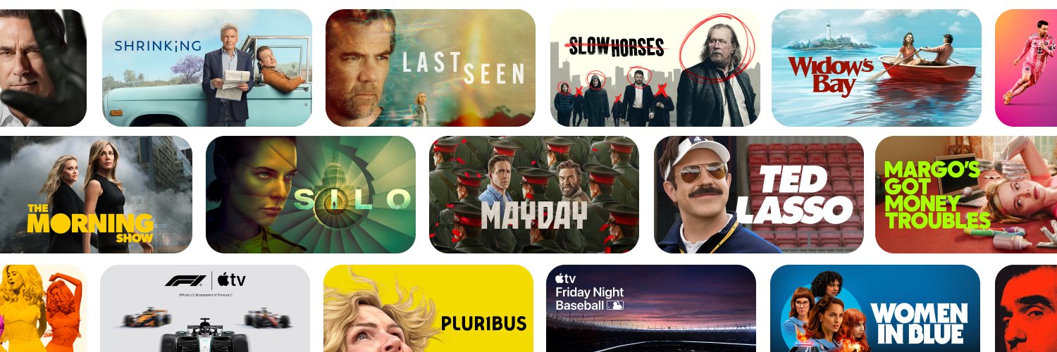 Apple TV's banner