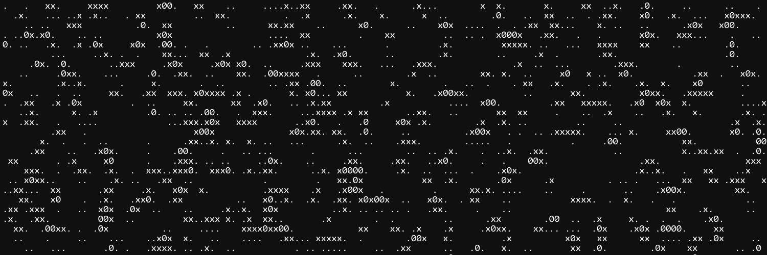0x's banner