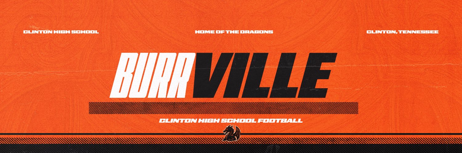 Clinton Football's banner