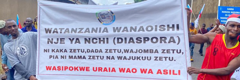 Liberatus Mwang'ombe's banner