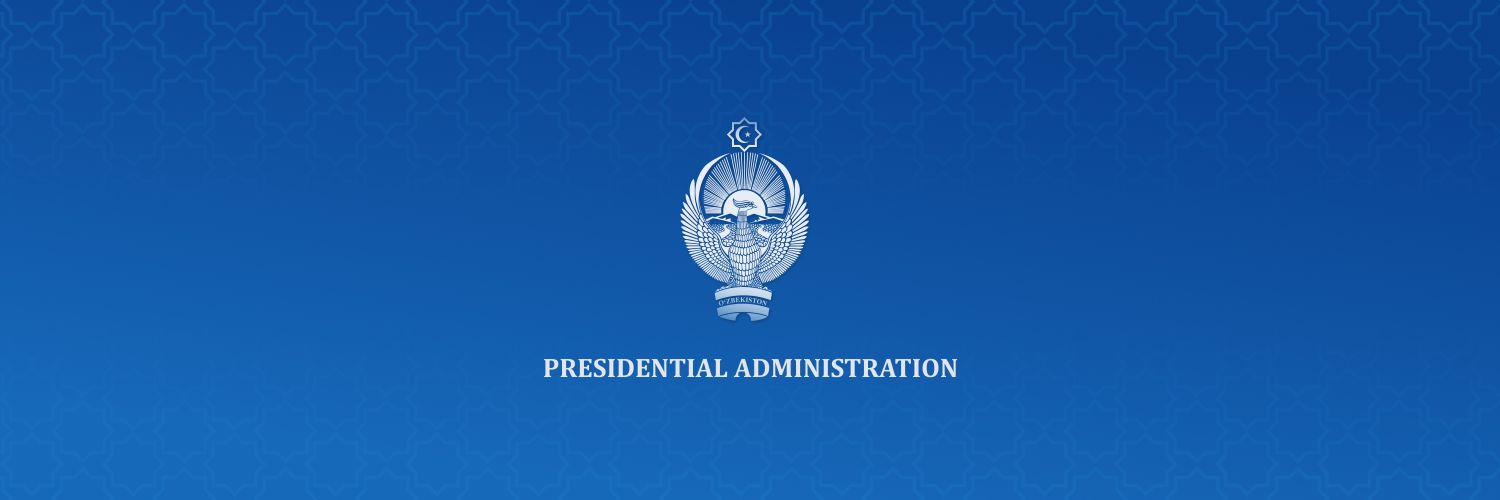 Shavkat Mirziyoyev's Press-service's banner