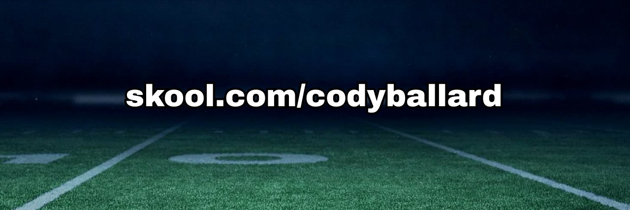 Cody Ballard's banner