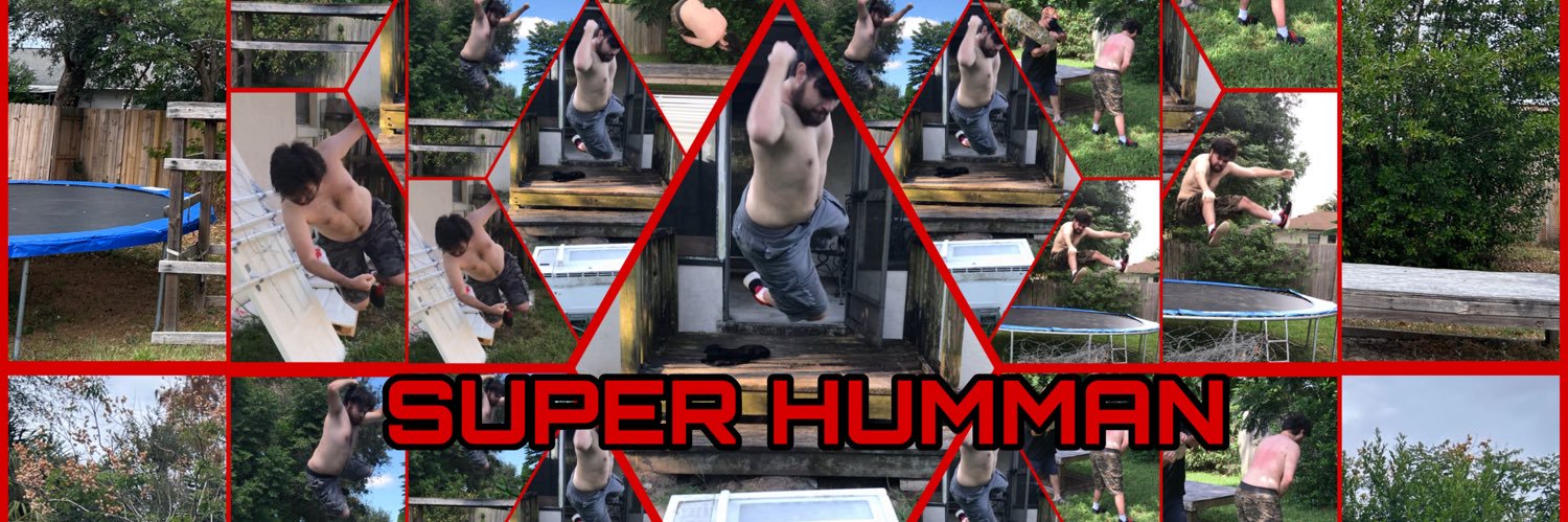 SUPER HUMMAN's banner