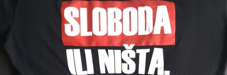 Živan Mirić's banner
