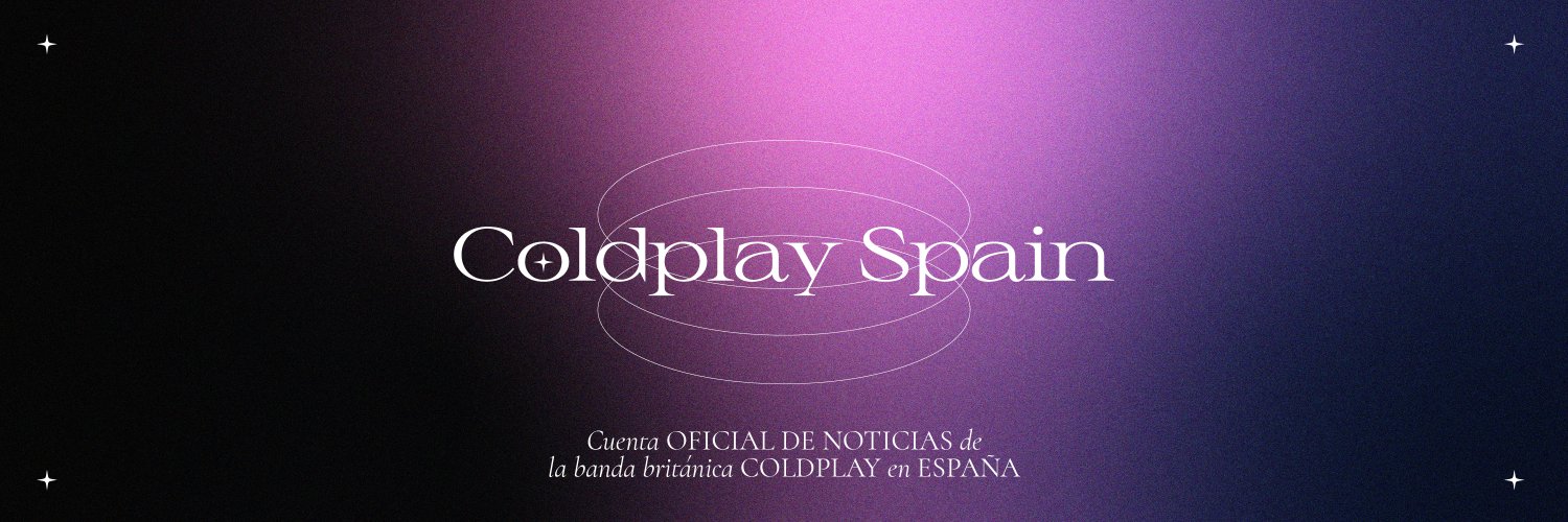 Coldplay Spain's banner