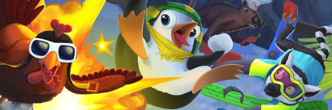 Slopecrashers OUT NOW 🏂🪂🐔's banner
