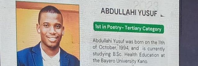 Abdullahi Yusuf's banner