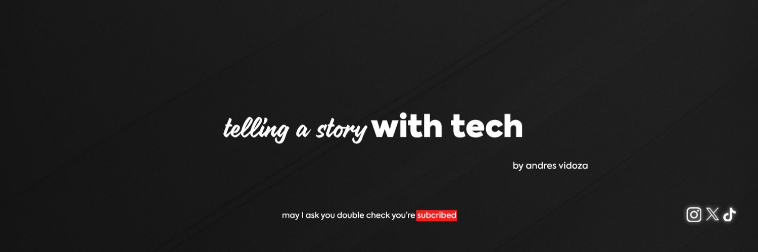 Andres Vidoza's banner