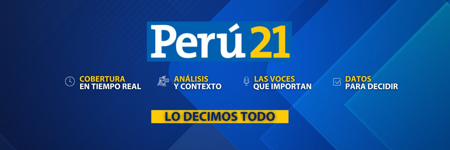 Perú21's banner