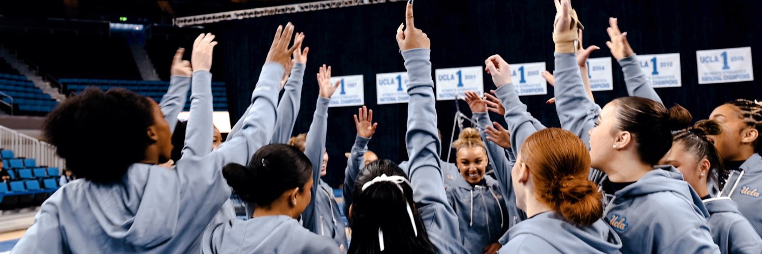 UCLA Gymnastics's banner