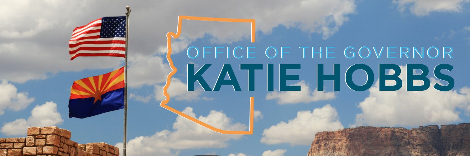 Governor Katie Hobbs's banner