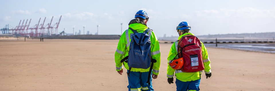 HM Coastguard's banner