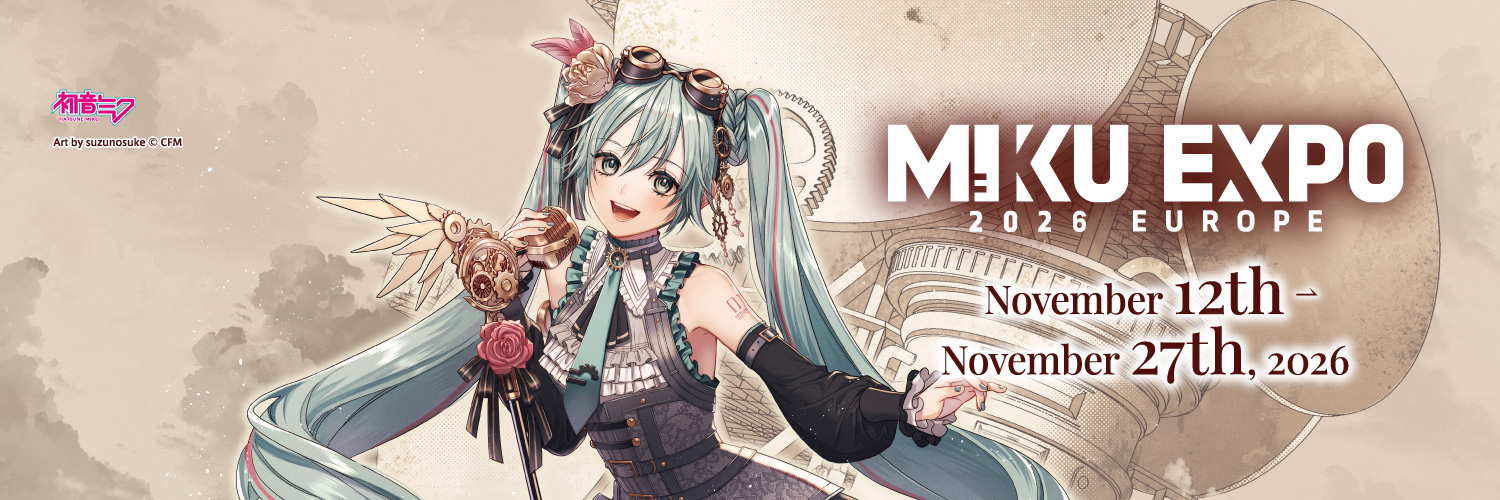 MIKU EXPO's banner