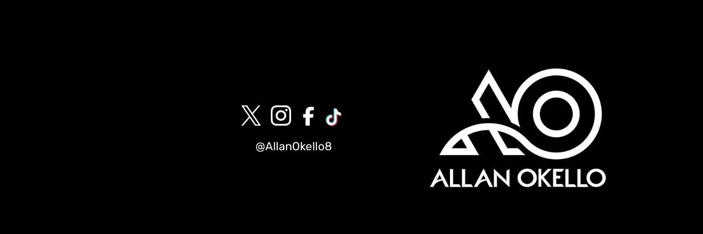 Allan Okello's banner