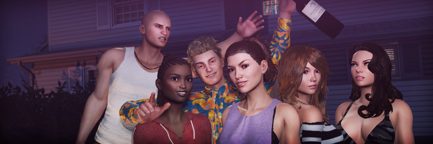 House Party's banner