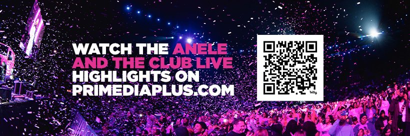 Anele and The Club on 947's banner