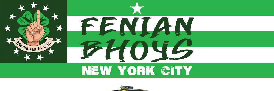 Manhattan #1 C.S.C, New York Fenian Bhoys's banner