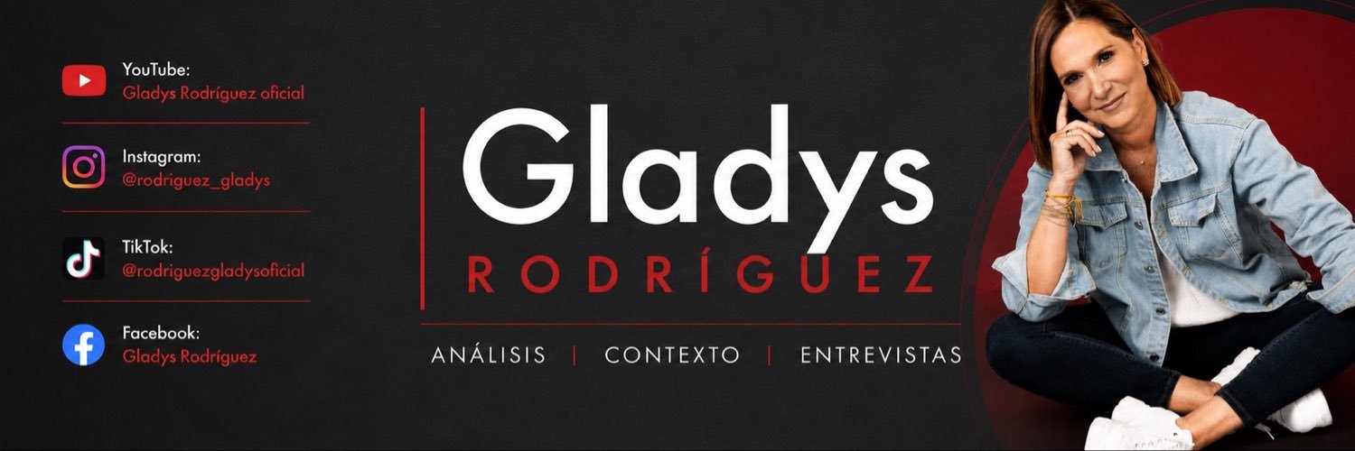 Gladys Rodríguez's banner