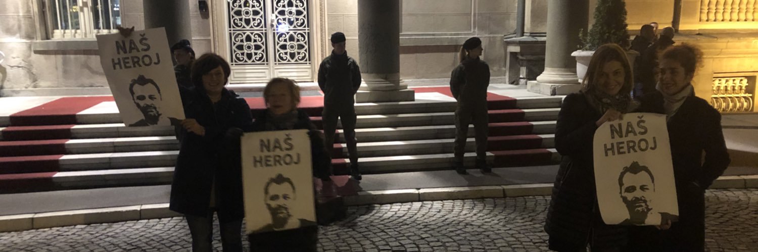 Milica Kralj's banner